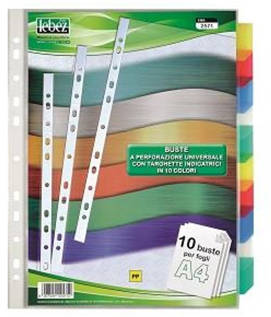 Favorit 100460668 - Protector (210 X 297 Mm (A4), Polipropileno) Rojo