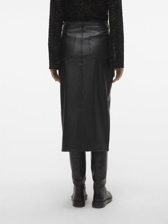 VERO MODA VMVERI HR CALF PL SKIRT NOOS Rok Femme - Taille S