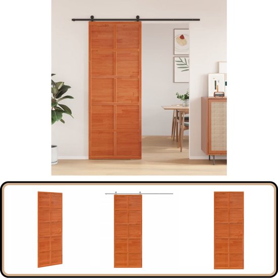 Inbouw schuifdeursysteem met soft close - Stijlvolle en onzichtbare hardware set | Morgen in huis