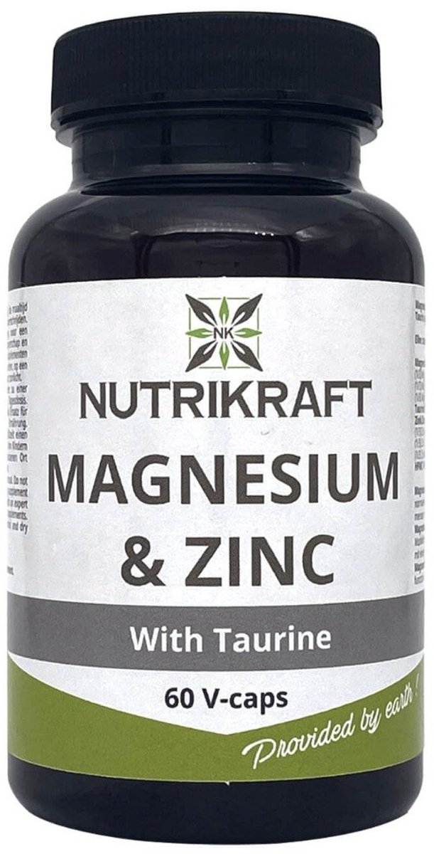 Nutrikraft - Magnesium/Zink Capsules 60 stuks