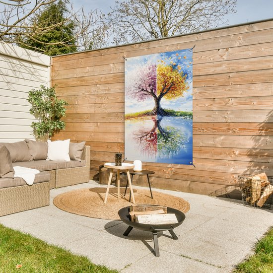 Warm Grove poster herfstlandschap | Poster Store NL