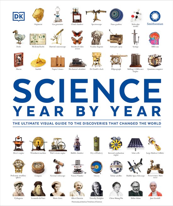 DK Definitive Visual Histories- Science Year by Year - cover