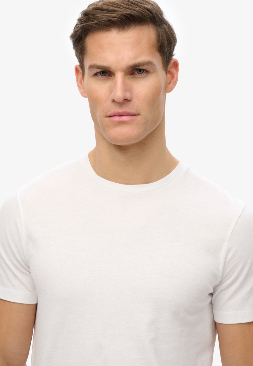 Superdry Classic Essential T-shirt Met Korte Mouwen S Man Optic