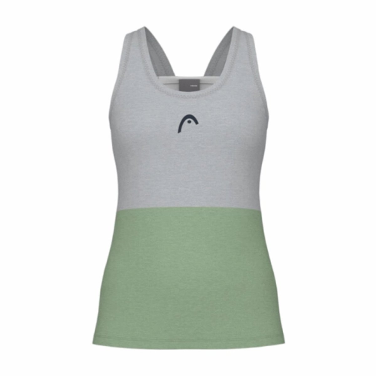 Tennisshirt HEAD Women Play Tech Tanktop Celery Groen