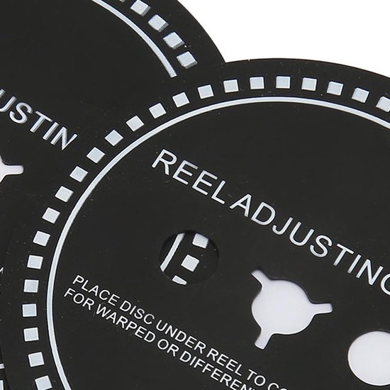 2 Stuks Nab HUB Adapter Spacer voor Reel to Reel Tape Recorder, Siliconen Reel Aanpassingsschijf voor Reel to Reel Tape Recorder Zwart (1mm) — afbeelding 2