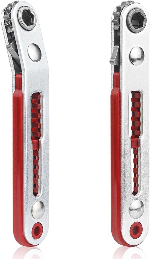 2 stuks mini ratelsleutels magnetisch 1/4 inch micro-ratel voor gadgets ...