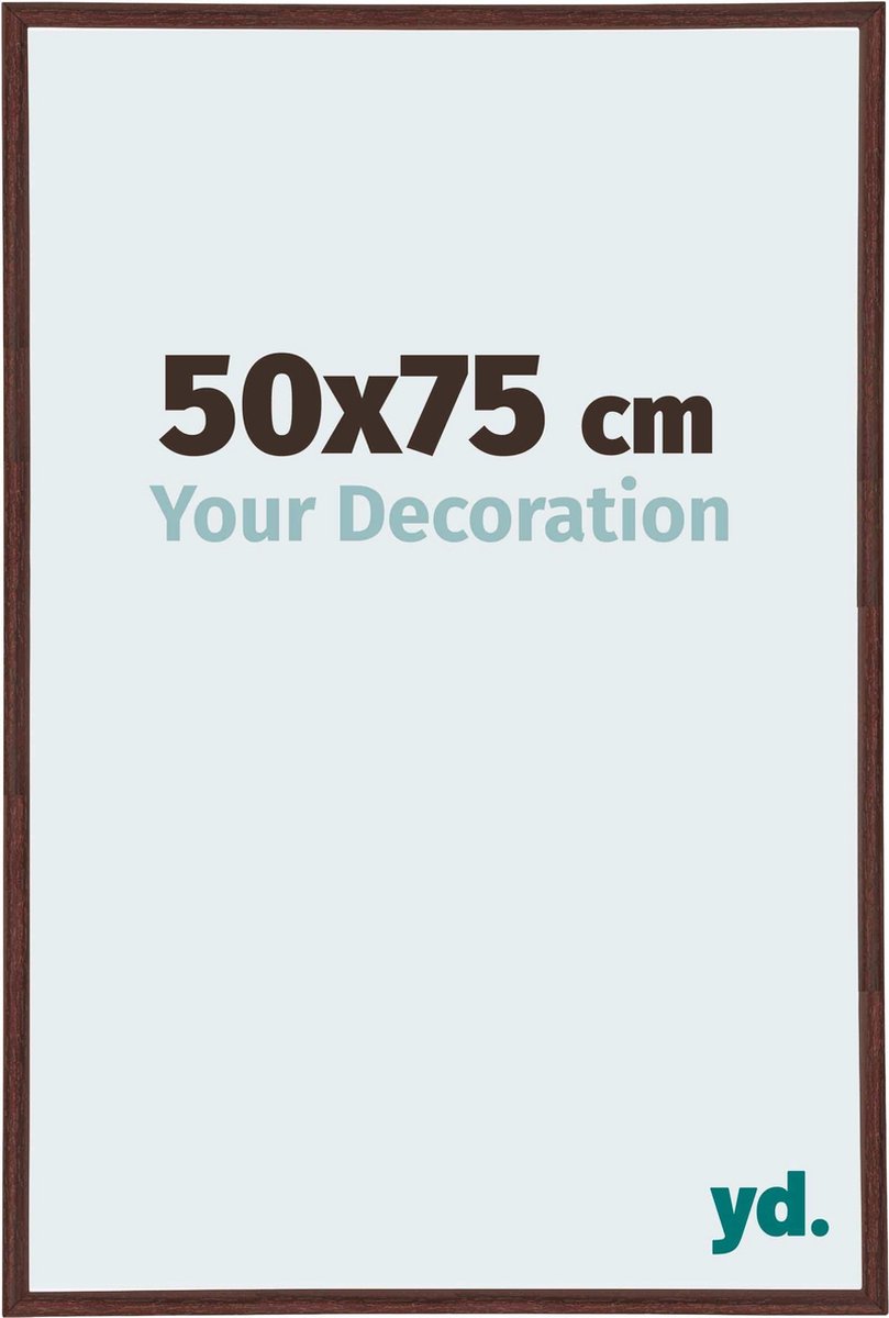 yd. Your Decoration - Fotolijst 50x75 cm - Kunststof - Bruin - Annecy