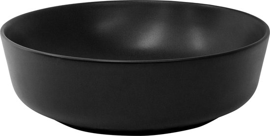 Lavabo 400 x 400 x 135 mm céramique rond blanc