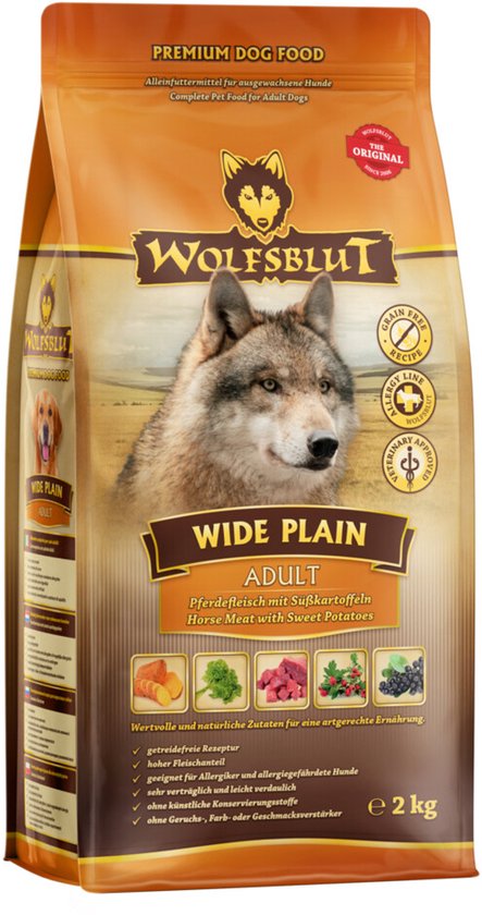 Wolfsblut Wide Plain Adult - 3 x 2 kg - Voordeelverpakking