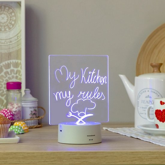 Tablero De Notas Led Tebazoew Con Colores, Acrílico Iluminad | Cuotas Tablero De Notas Led Tebazoew Con Colores, Acrílico Iluminad | Cuotas