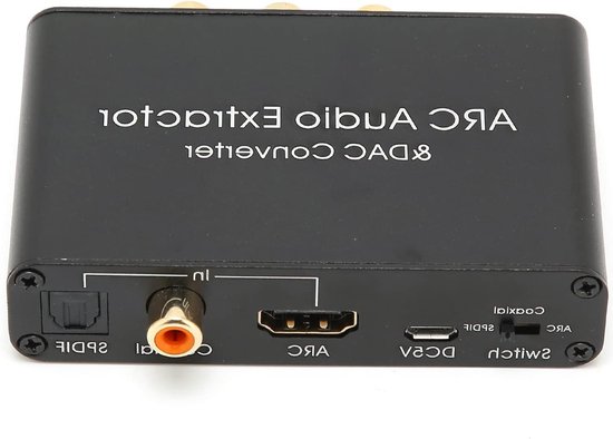 Dac Splitter Audio Extractor Splitter HDMI Multimedia Interface ARC Digitaal Naar ...