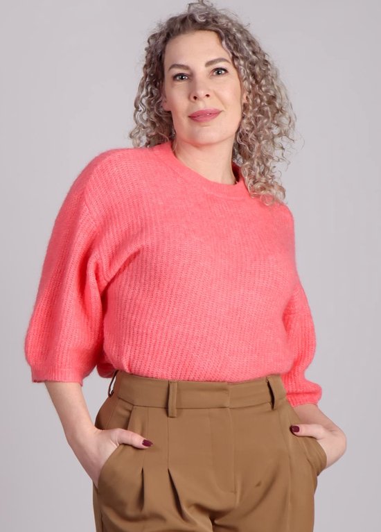 Pull MSCH Copenhagen Hila Hope rose à manches trois-quarts
