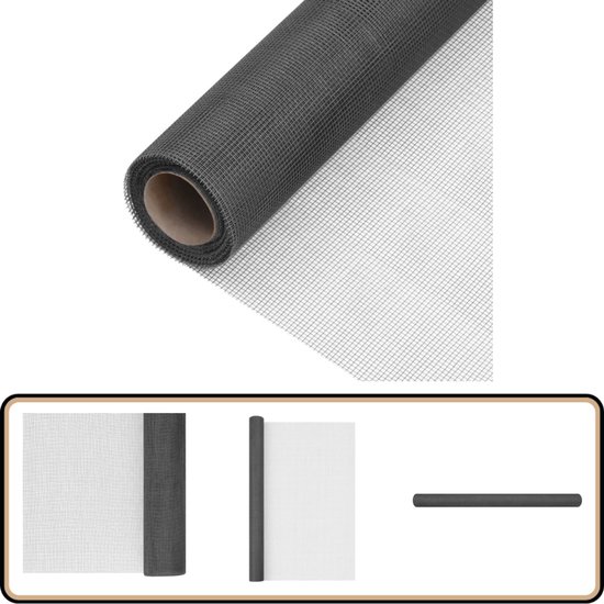 Filet en acier inoxydable - PWSHYMI - B4036 - 100x2000 cm - Argenté Filet en acier inoxydable - PWSHYMI - B4036 - 100x2000 cm - Argenté