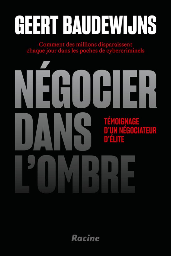 Négocier dans l'ombre - cover