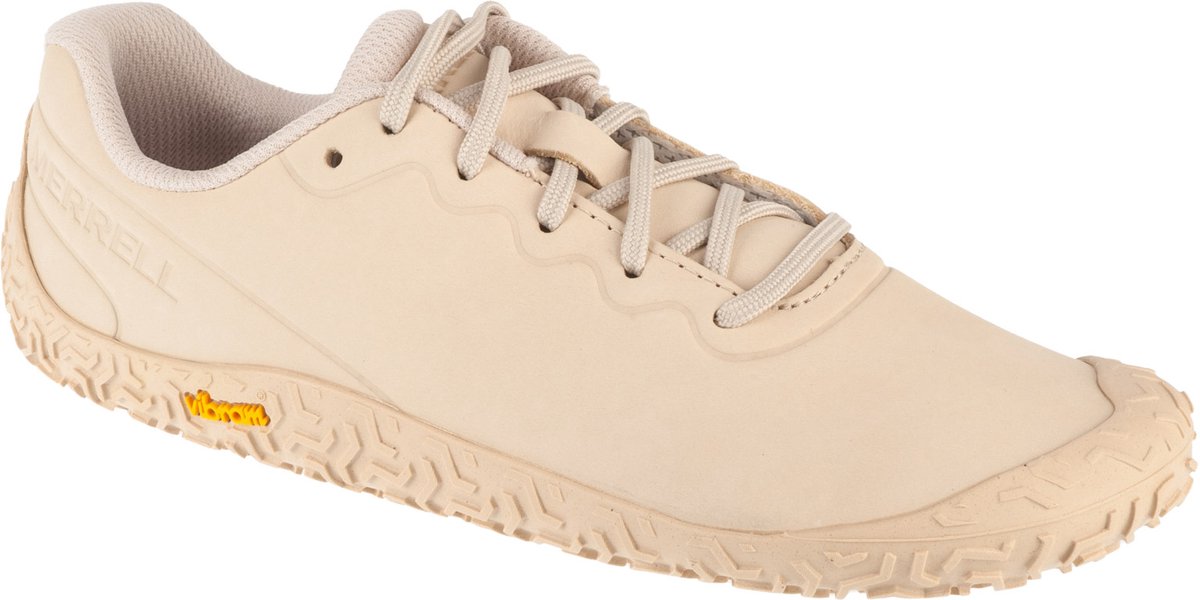 Merrell - J068508 VAPOR GLOVE 6 LTR - Dames wandelschoenenBarefootWandelschoenen - Kleur: Wit/beige - Maat: 38