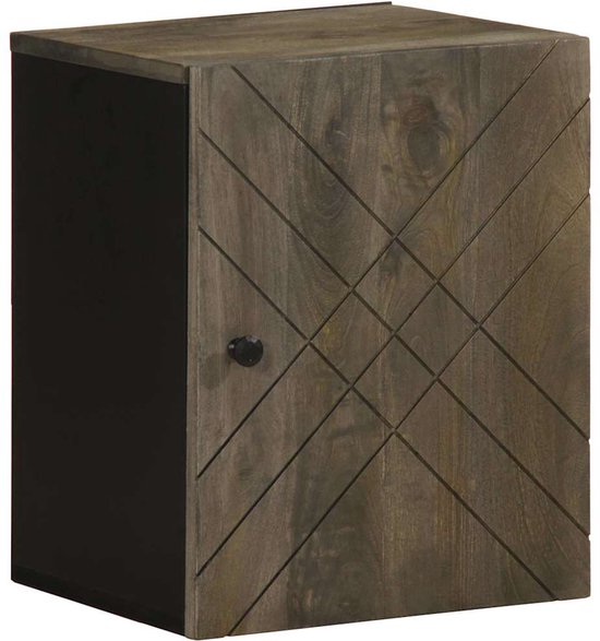 Badkamerkast wandgemonteerd 32x20x67 cm grijs sonoma eikenkleur Badkamerkast wandgemonteerd 32x20x67 cm grijs sonoma eikenkleur
