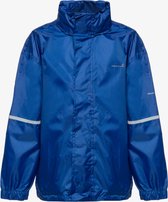 Mountain Peak kinder regenjas 10000 mm waterkolom - Blauw - Met capuchon - Ritssluiting - Maat 170/176
