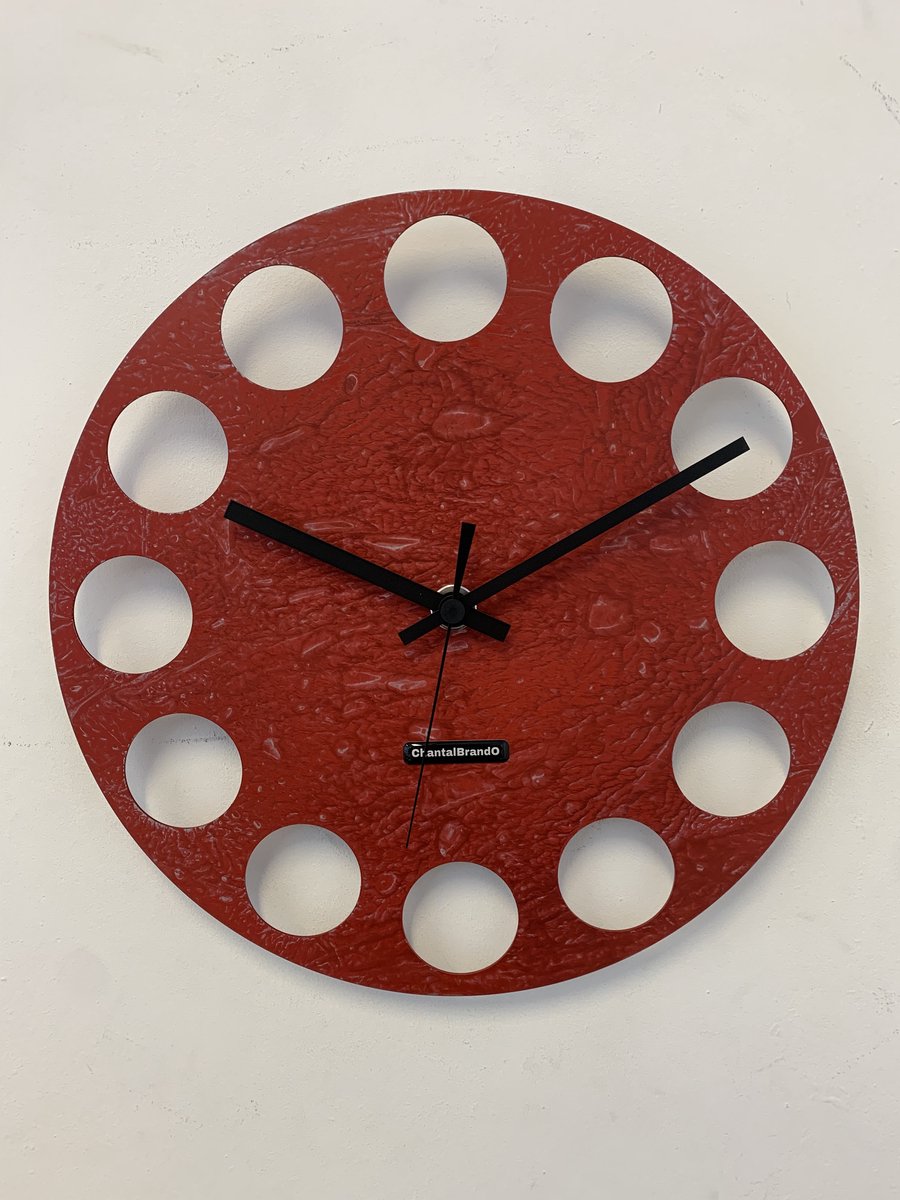 MOSACLOCK RED LABEL Wandklok Modern Industrieel Design