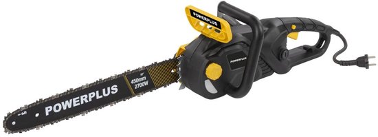 Powerplus Elektrische Kettingzaag POWXG10027 - Elektrische snoeizaag van 2700 W, zaagblad van 45 cm, automatische kettingsmering, tuingereedschap van Powerplus — afbeelding 4