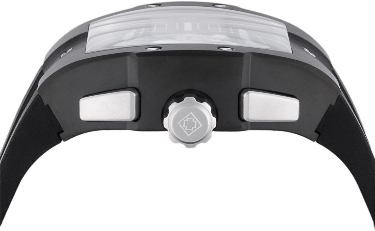 Invicta Racing 48027 Heren Horloge - Waterdicht - Analoog - Quartz Uurwerk - Roestvrij Staal met zwarte Wijzerplaat - 47mm