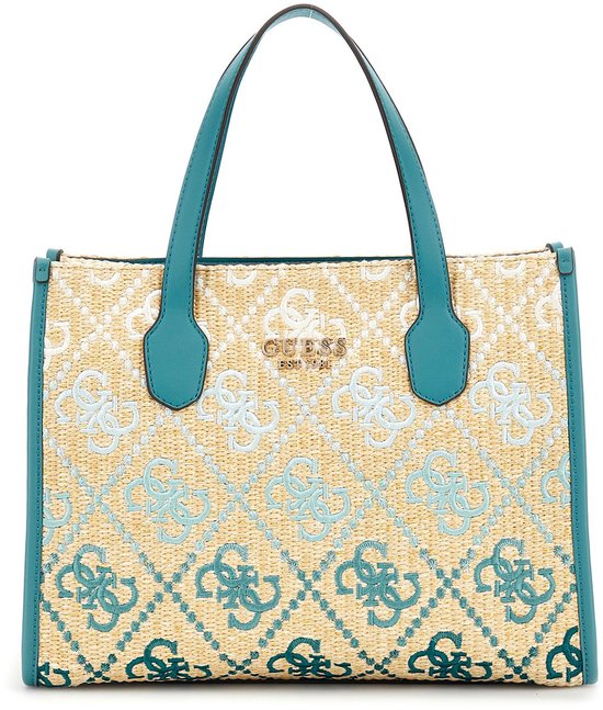 Guess TASMIN - Handtas - light blue/lichtblauw