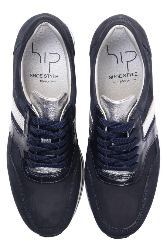 Hip Vrouwen Sneakers D1240 - Blauw - Maat 36 | bol.com