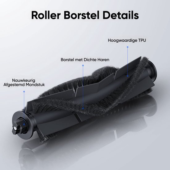 Lubluelu SL60D 黒 Lubluelu SL60D Robotstofzuiger met LDS9.0 LiDAR – 4000Pa