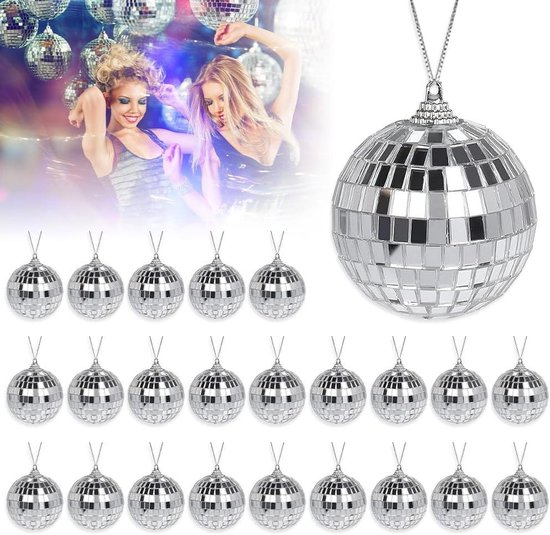 Ensemble De Vecteurs De Boules Disco Boules Disco Dorées Argentées Et Bleues Isolées éléments