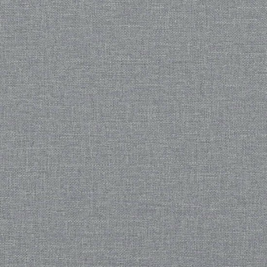 Tissu gris clair tissé avec des fils visibles.