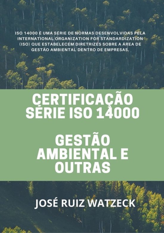 Certificação Série Iso 14000 - cover