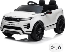 Range Rover Evoque - Elektrische Kinderauto 12V - 2 tot 6 jaar - Wit