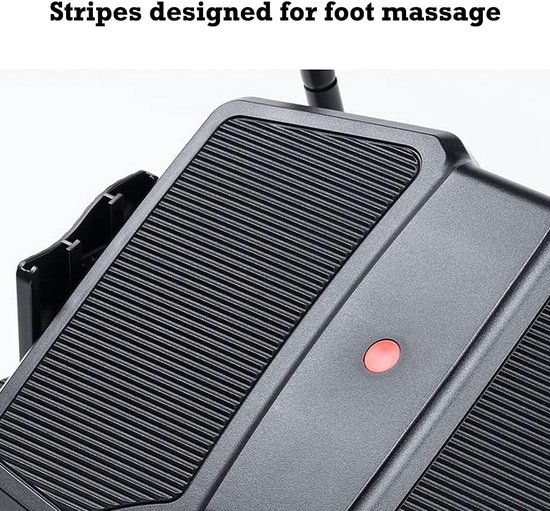 HappyU Voetensteun – In Hoogte Verstelbaar, Antislip, Ergonomisch Voor Kantoor En Thuiskantoor