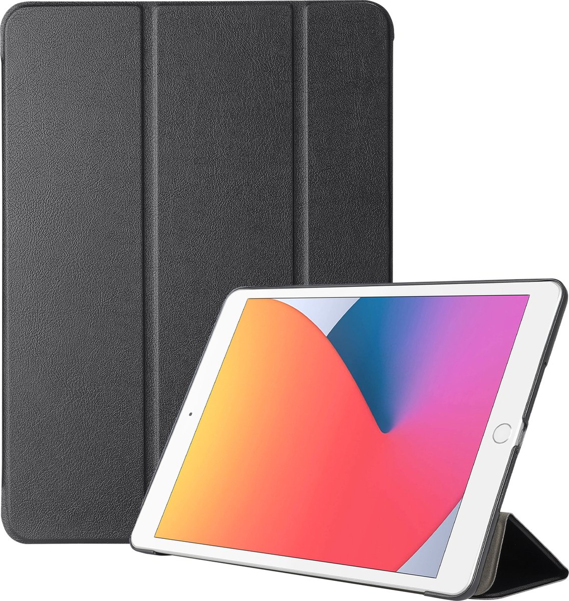 Podec - Tri-Fold Tablet Case voor iPad 7/8/9 (10.2 inch) – Stijlvolle en Beschermende Hoes