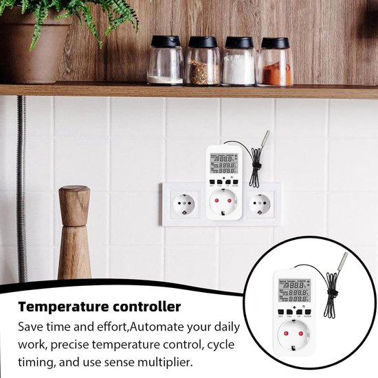 Thermostaat Stekker Voor Verwarming