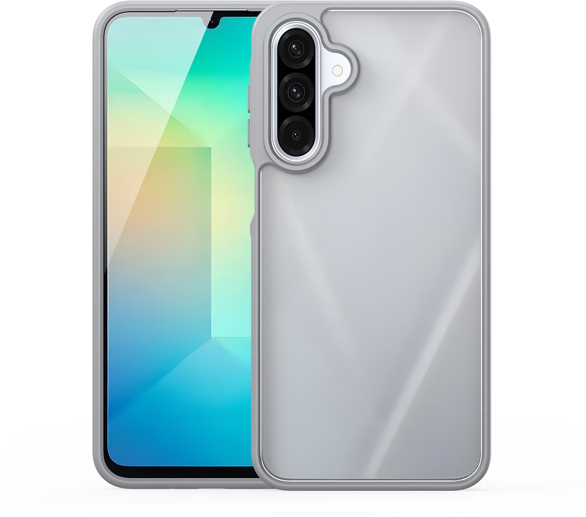Dux Ducis - Telefoon hoesje geschikt voor de Samsung Galaxy A26 5G - Back Cover - Yind Serie - Grijs
