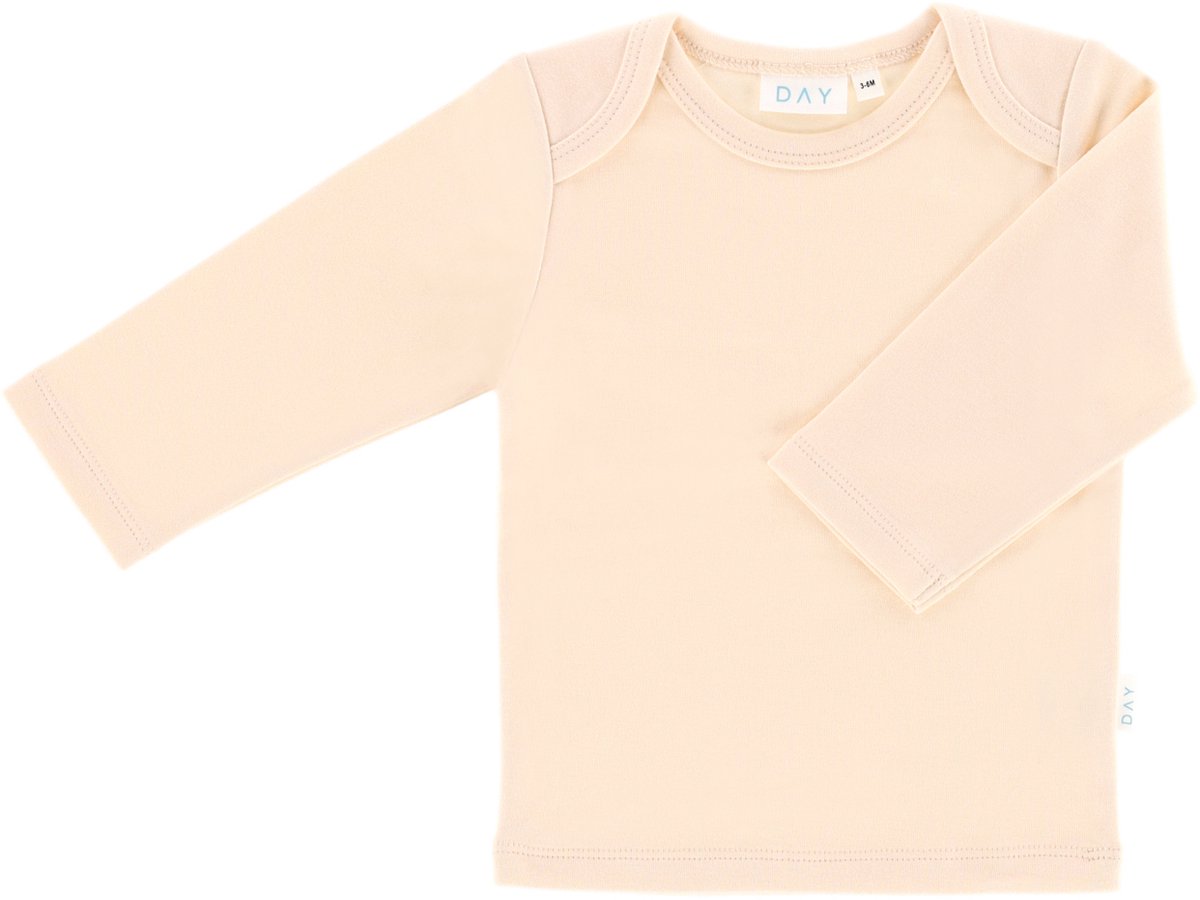 DAY T-Shirt Lange Mouw - Apricot - Mt. 50/56