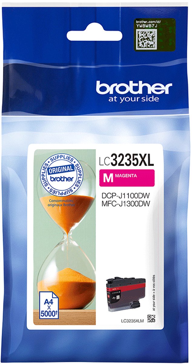 Brother LC3235XLM - Hoog rendement - magenta - origineel - inktcartridge - voor Brother DCP-J1100DW, MFC-J1300DW