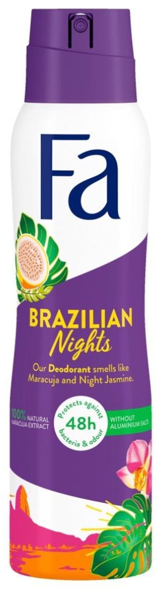 Fa - Deodorant - Spray - Brazilian Nights - 150ml
