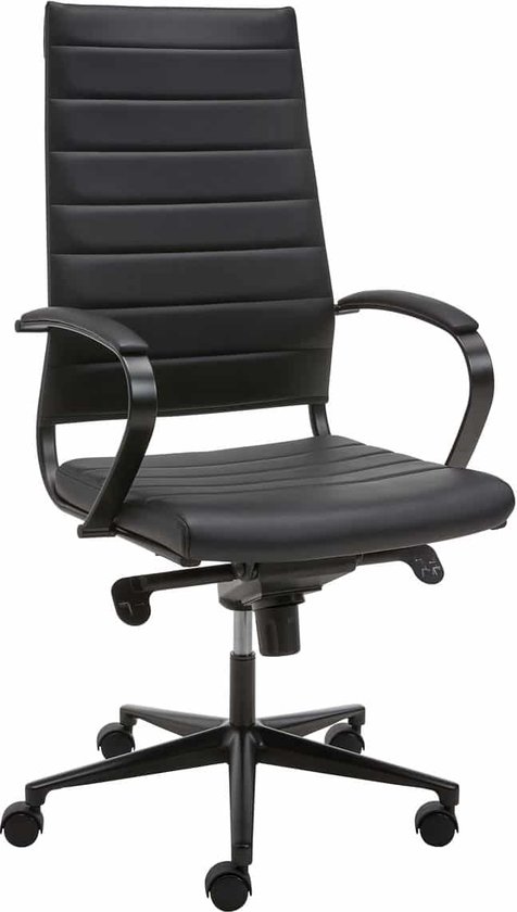 Ergonomische Bureaustoel Design - Hoge Rug in Cognac