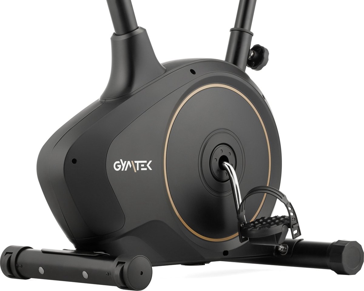 Afbeelding 3 van Gymtek® Magnetische Hometrainer Fiets - Fitness Fiets - Home Trainer - tot 150kg - 8 Weerstandsniveaus, 8kg Vliegwielgewicht - LCD Display