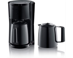 Koffiezetapparaat met Thermoskan - Koffiezet Met 2 Thermoskannen - Koffiezet Apparaat 1000W Langdurig Warmhouden