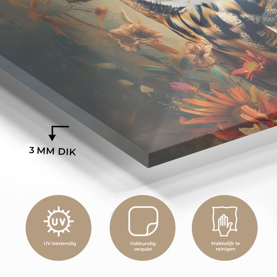Un panneau en verre acrylique de 3 mm d'épaisseur, résistant aux UV et emballé professionnellement.