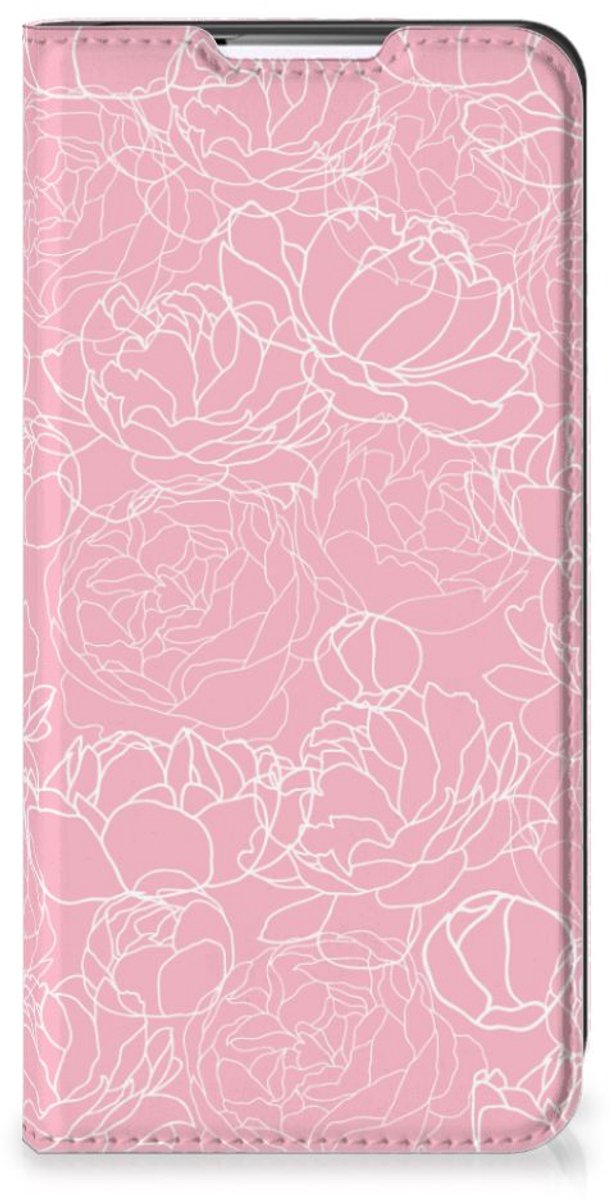 Samsung Galaxy S22 Plus Smart Cover White Flowers