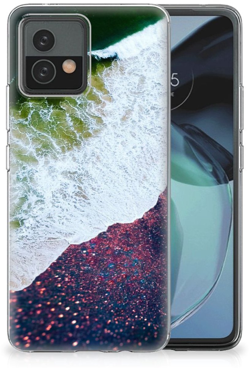 Motorola Moto G72 TPU Hoesje Sea in Space