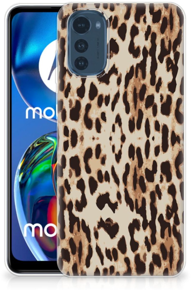 Motorola Moto E32/E32s TPU Hoesje Leopard