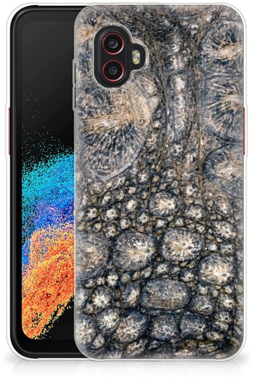 Samsung Galaxy Xcover 6 Pro TPU Hoesje Krokodillenprint