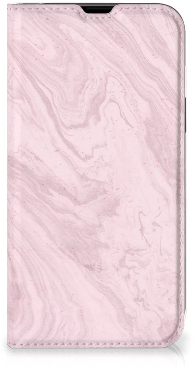 iPhone 13 Standcase Marble Pink - Origineel Cadeau Vriendin