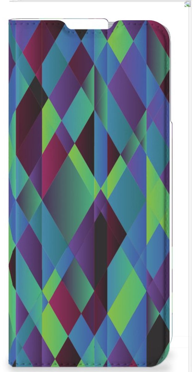 OnePlus Nord CE 2 5G Stand Case Abstract Green Blue