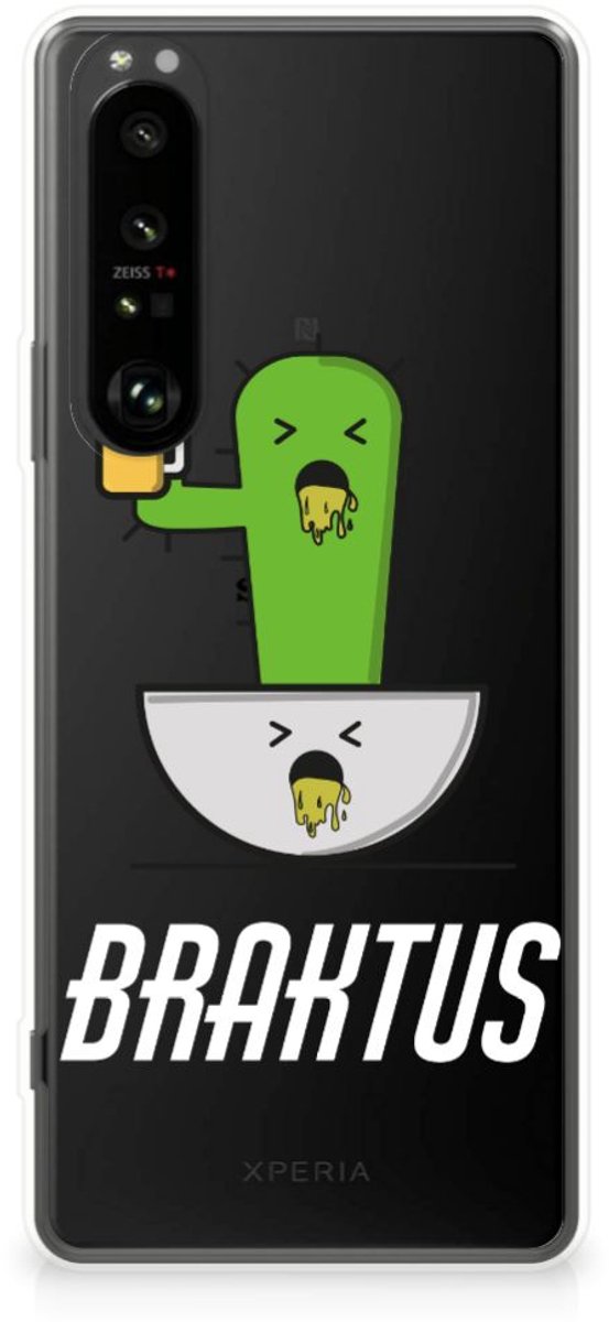 Sony Xperia 1 III Telefoonhoesje met Naam Braktus