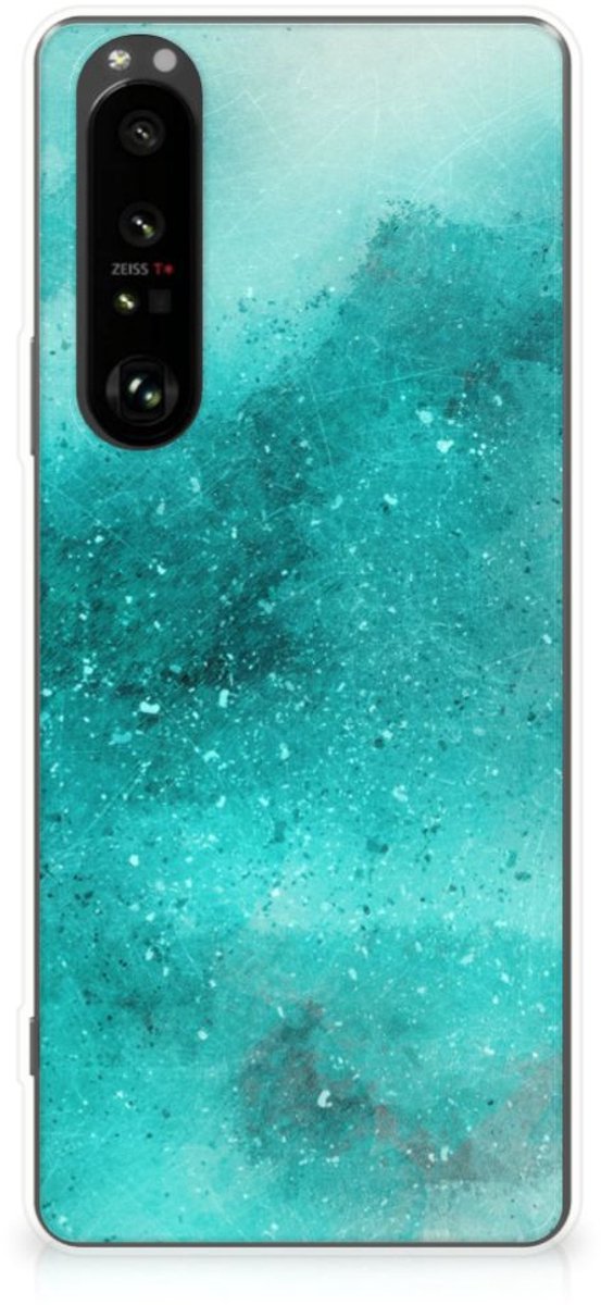 Hoesje maken Sony Xperia 1 III Painting Blue